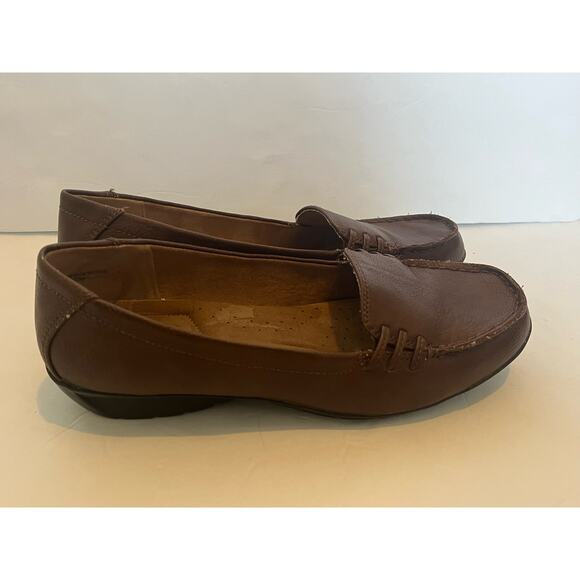 Studio Works Comfort Brown Loafer Size 9M - Picture 2 of 6